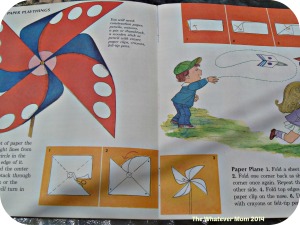 Easy to follow pictures in a book is easier for little ones to see and read.