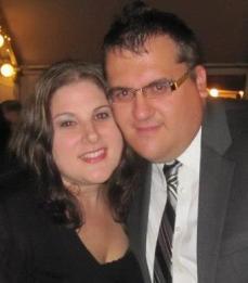 Liz and her husband- one of the reasons why she uses Wiltree products in her home.